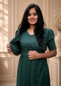 MATERNITY ATTACHED COAT (EVERGREEN)