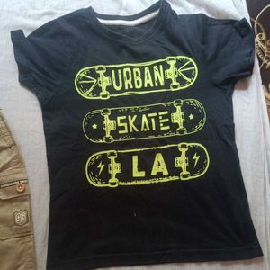 Boys Urban Skate T-Shirt and Shorts Set