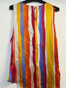 Forever 21 Vibrant Striped Sleeveless Top
