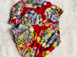 Floral Print Shorts