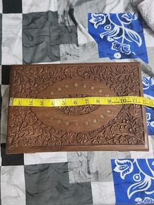 Beautiful Hard wood carved box rajasthani