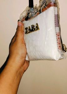 Seal pack Chic White Zara Handbag