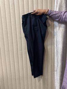 Classic Formal Navy Blue Trousers