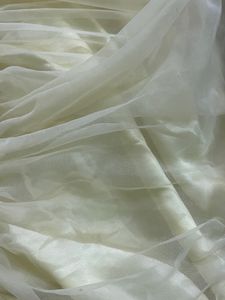 cream colour embroidered  heavy border  full flared lehnga with net heavy border dupatta