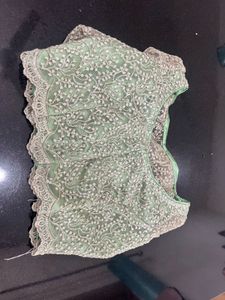 Designer Net Embroidered Blouse