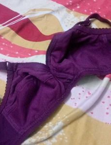 🌼Comfortable Purple Lace Bra Set