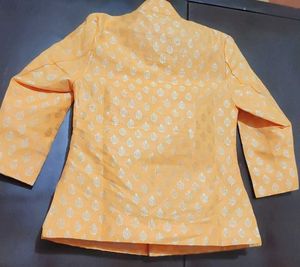 Light Orange Indo Wester Sherwani 2-3 Year Boy