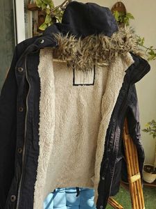 Imported Woolen Jacket With Fur