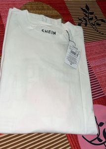 SHEIN White Basic T-Shirt