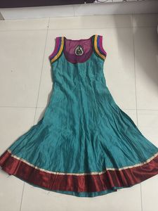 Beautiful Teal Anarkali Suit Set