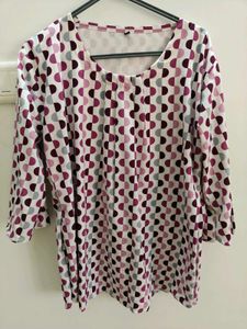 Women's Geometric Print Top