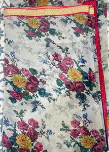 Elegant Floral Saree