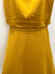 Beautiful Mustard Party Dress