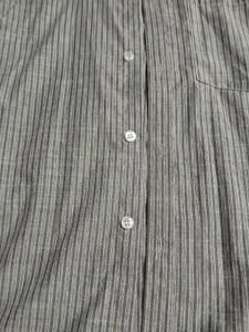 Y2K Striped Button-Up Shirt / unisex