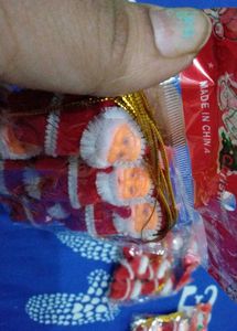 Mini Santa Christmas Ornaments