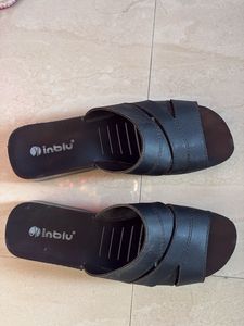Stylish Black Inblu Slides