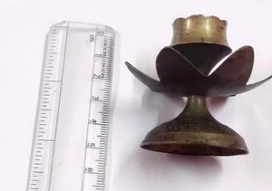 Vintage Brass Diya Lamp petal