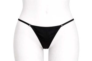 combo of 2 Black Thong and red