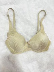 Mesh Straps Padded Bra