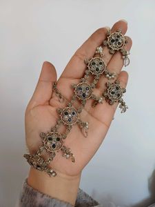 Brass Elegant Antique Style Necklace Set