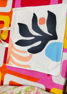 Abstract Plant Print Tote Bag