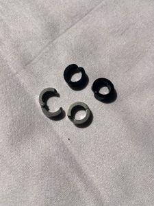Minimalist Silver Hoop Earring