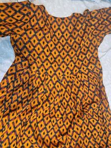 Vibrant Diamond Print Kurta