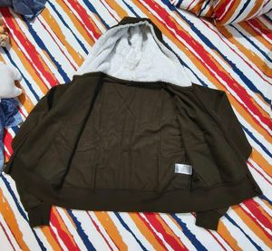 Cropped Hoodie Fleece Lined Zip-Up
