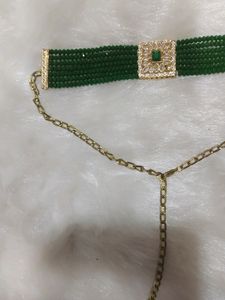 Emerald Green Choker