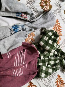 Cozy Knit Cardigan &amp; Fleece Jacket Bundle1to 2yr