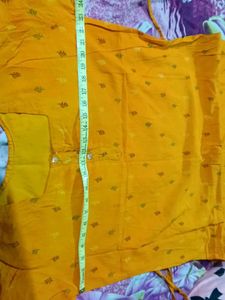 Orange Printed nighty