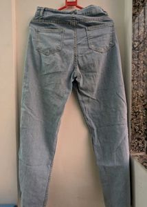 Light Wash Wide Leg Jeans