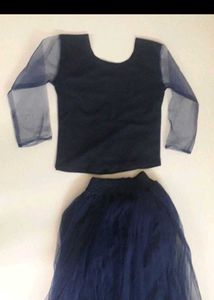 Beautiful Blue Lehenga Choli Set