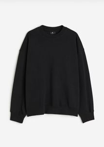 Black Crew Neck Sweatshirt