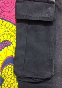 🔥 Yousta Men's Black Cargo Pants | Brand New | Ne