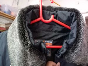 Black Padded Winter Jacket