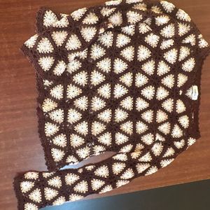 Crocheted Triangle Top