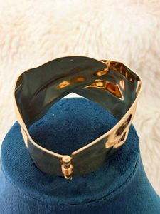 ✨️Premium Gold Statement Wide Cuff✨️
