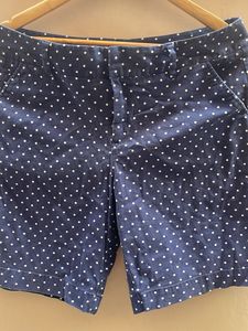 Blue Polka Dot Shorts