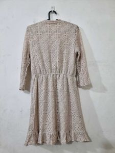 Boho Lace Tassel Dress