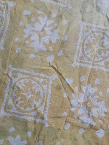 Yellow Kurta Set with White Pants