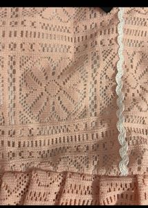 Peach Lace Dress