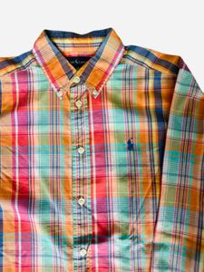 Ralph Lauren Men's Plaid Button-Down Shirt