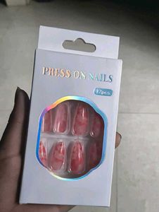 Press On Nails - Marble Design