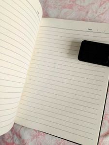 Hand-Painted Notebook Diary