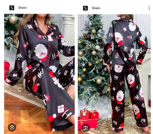 Christmas satin pajama set 👍