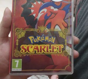 Nintendo switch scarlet cartridge ( pre owned)
