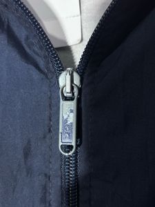 Men's Navy Blue Zip-Up Jacket