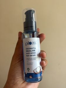 Plum Coconut &amp; Squalane Hair Serum