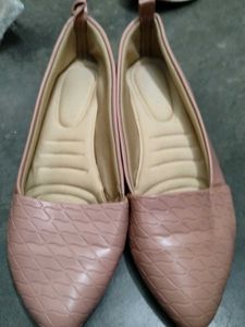 Blush Pink Pointed Toe Flats